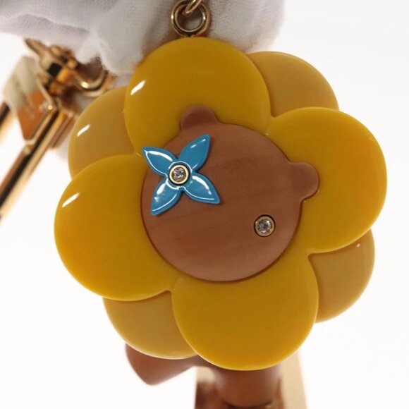 LOUIS VUITTON Petula Skate Charm metal Yellow - Picture 5 of 16